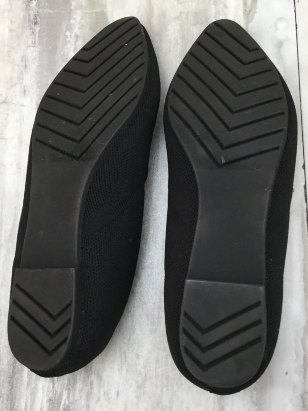 Cynthia Rowley Black Flats 7m - Picture 7 of 8